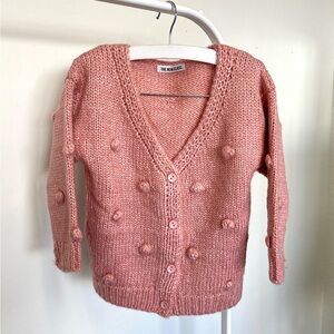 Kids Pom Pom cardigan